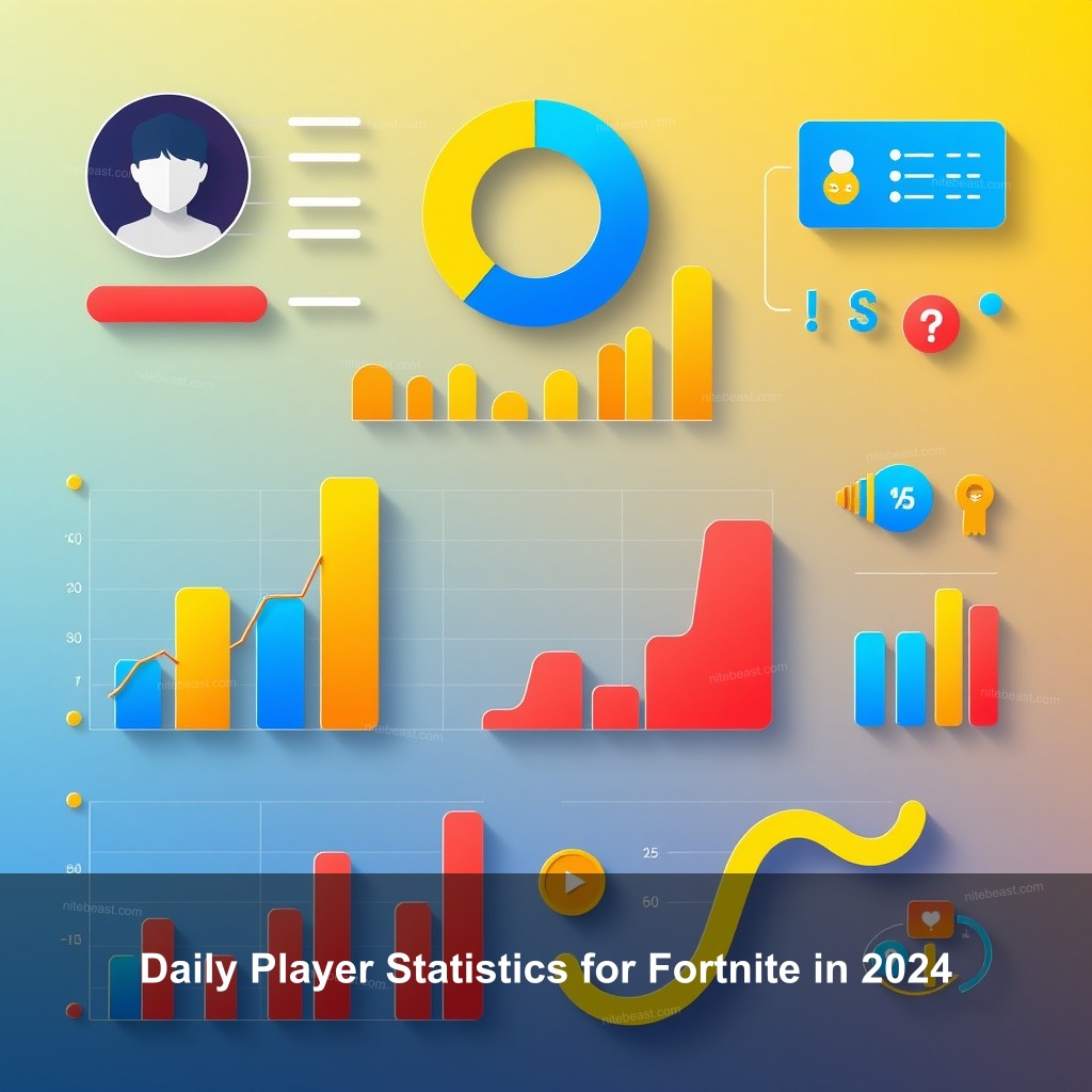 Daily Player Statistics for Fortnite in 2024