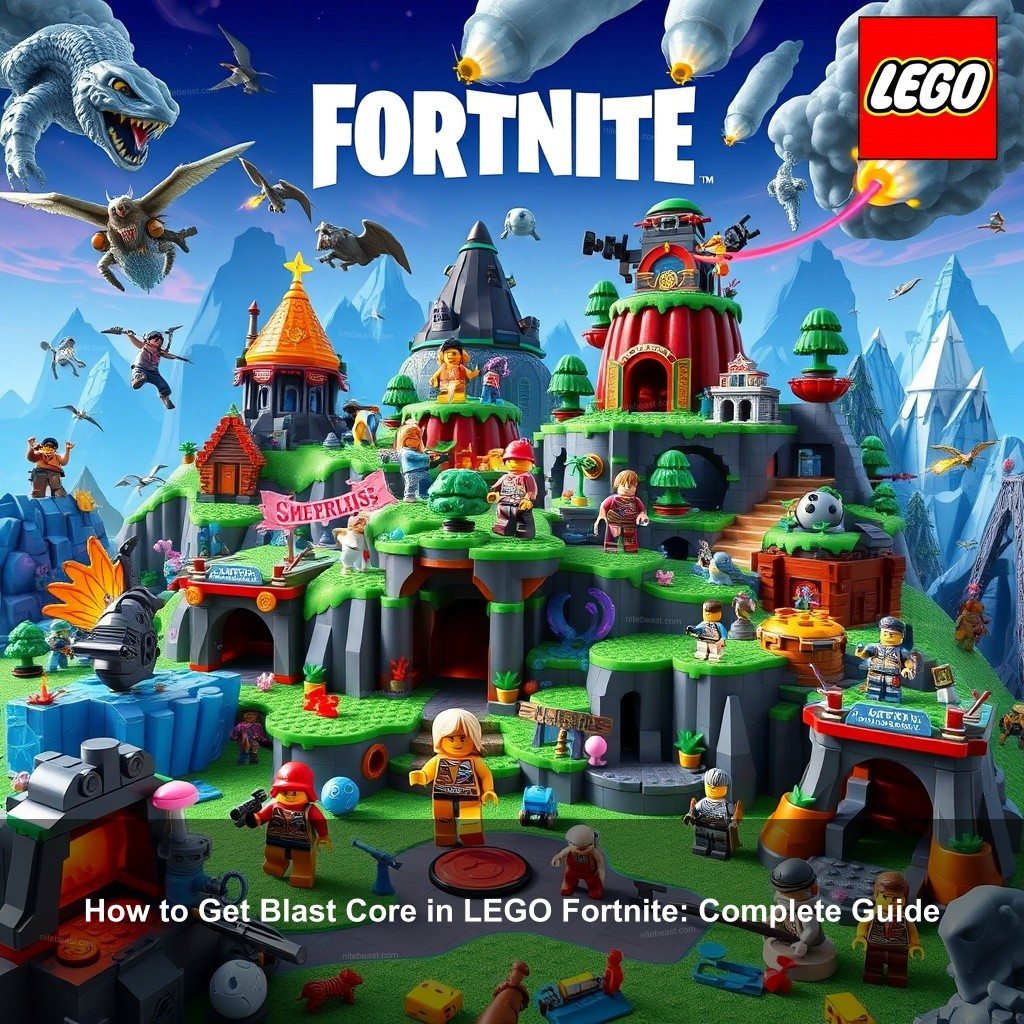 How to Get Blast Core in LEGO Fortnite: Complete Guide
