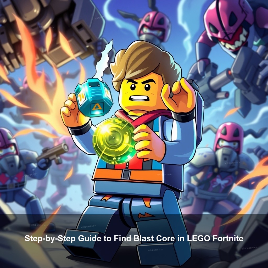 Step-by-Step Guide to Find Blast Core in LEGO Fortnite