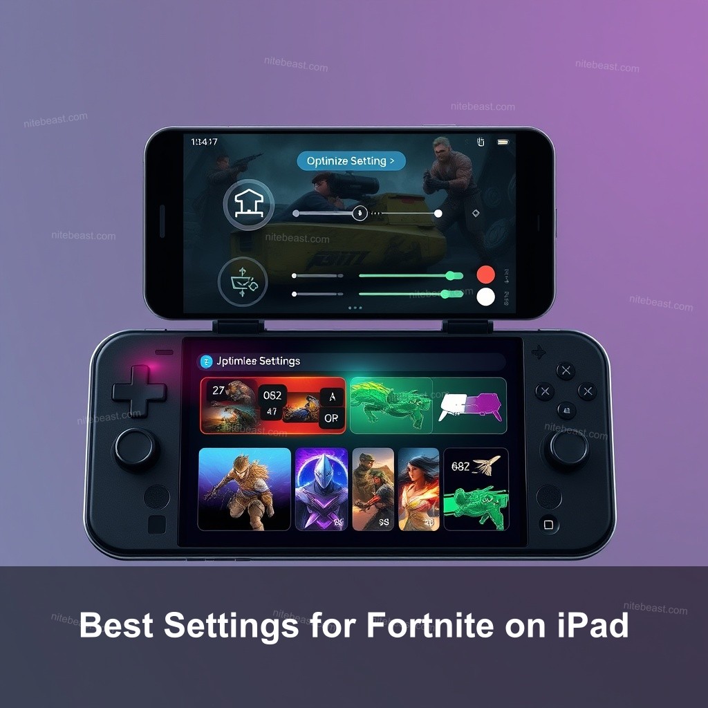 Best Settings for Fortnite on iPad