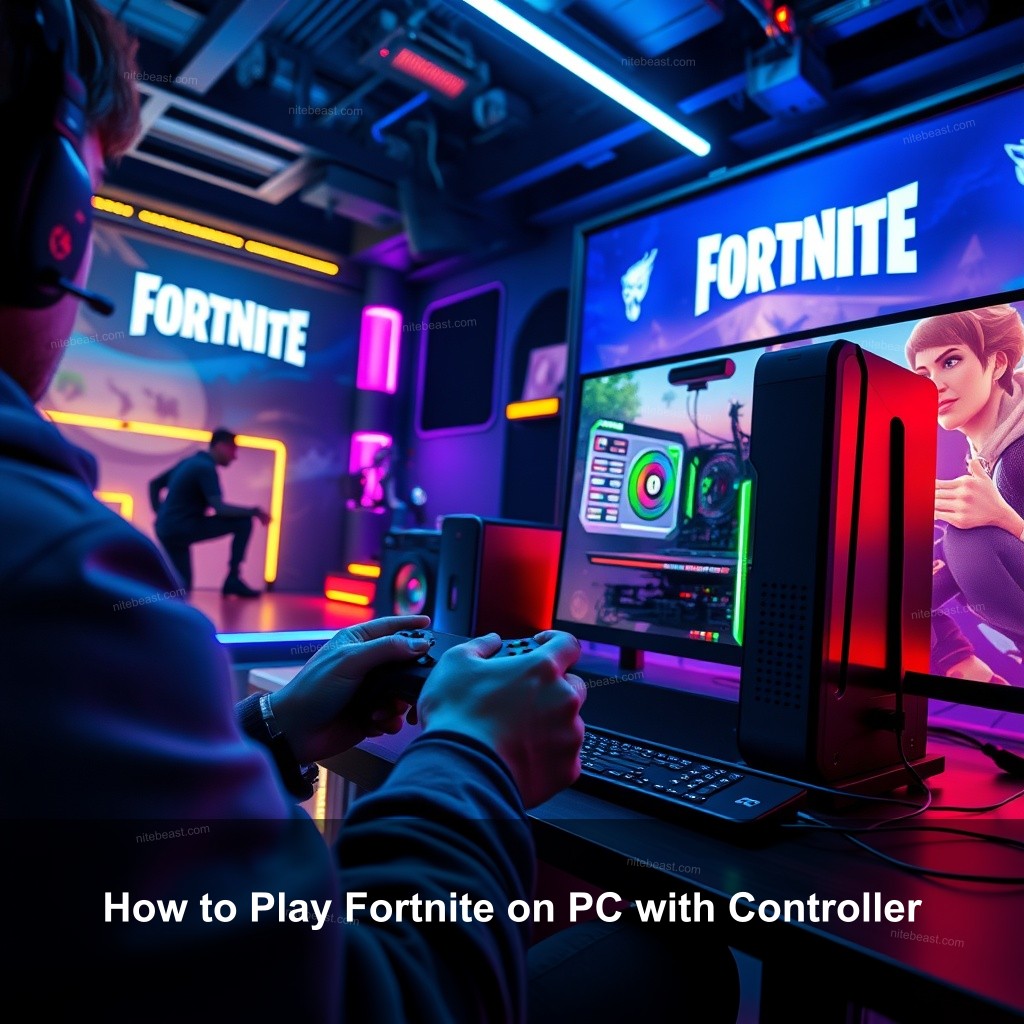 How to Play Fortnite on PC with Controller