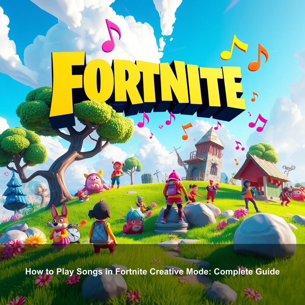 How to Play Songs in Fortnite Creative Mode: Complete Guide