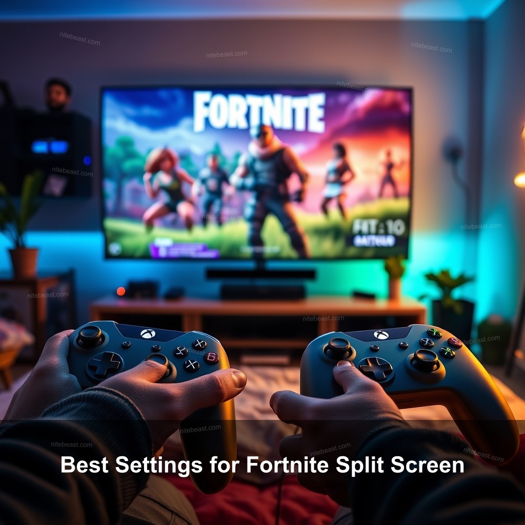 Best Settings for Fortnite Split Screen