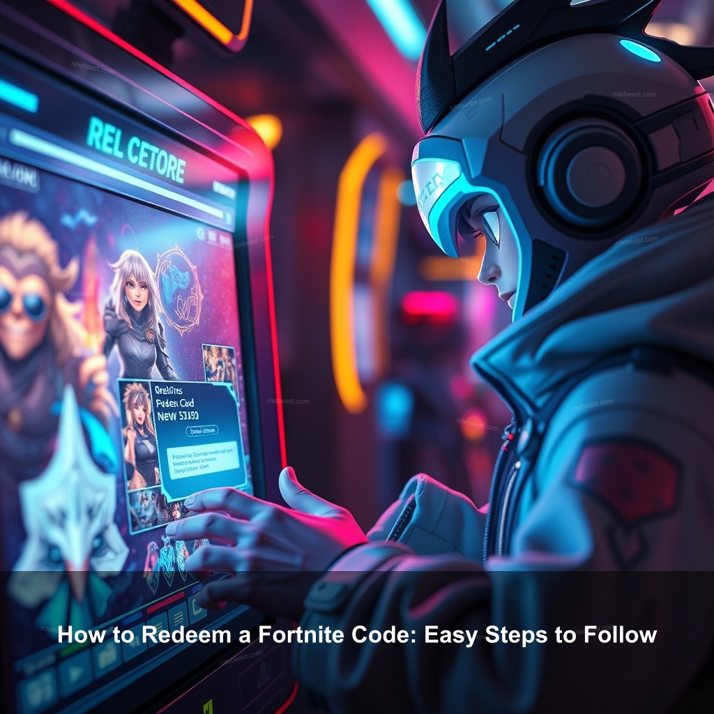 How to Redeem a Fortnite Code: Easy Steps to Follow