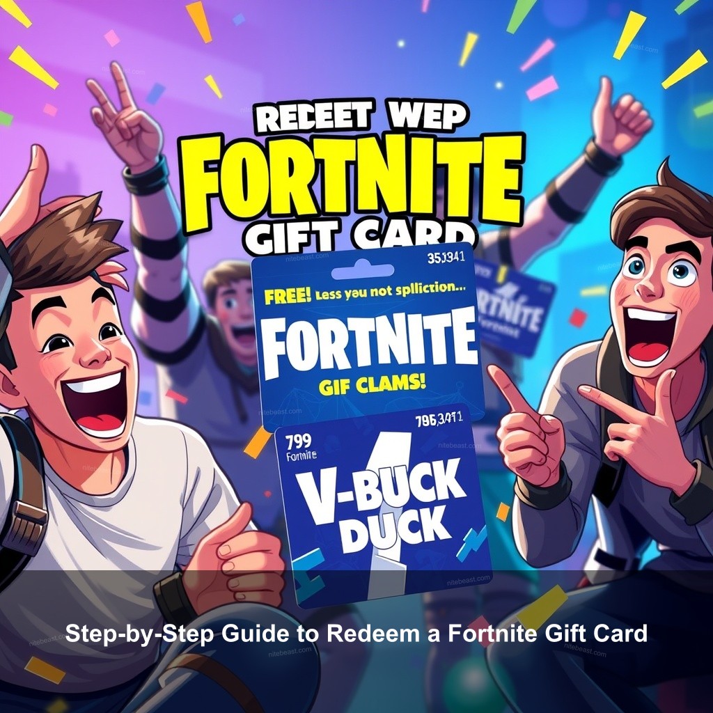 Step-by-Step Guide to Redeem a Fortnite Gift Card