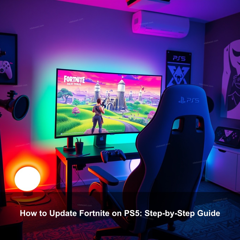 How to Update Fortnite on PS5: Step-by-Step Guide