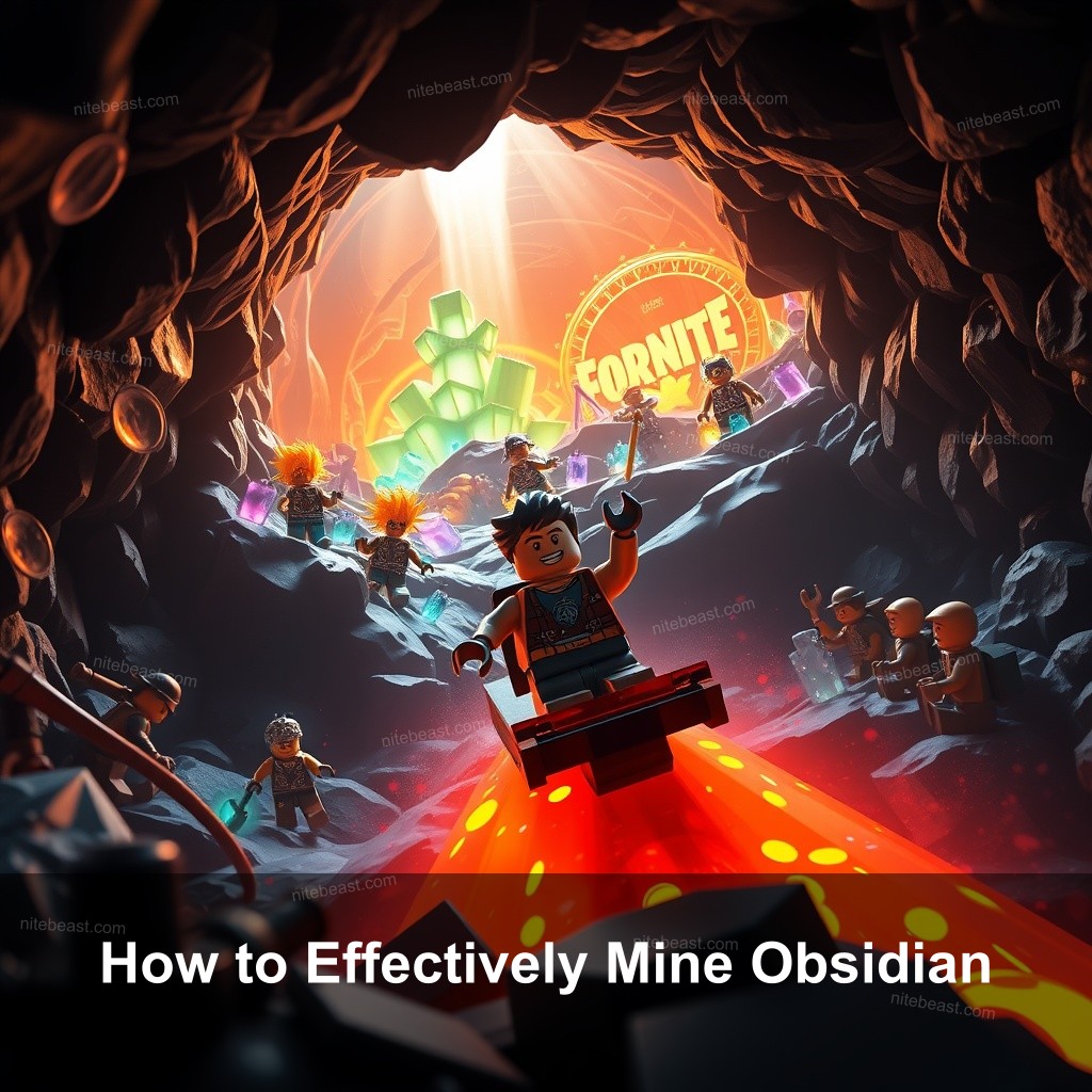 How to Effectively Mine Obsidian