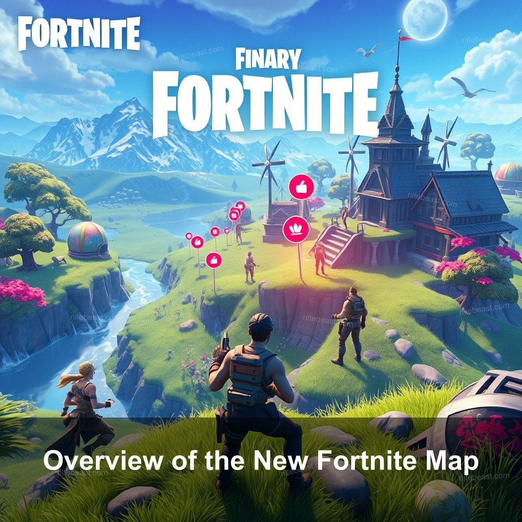 Overview of the New Fortnite Map