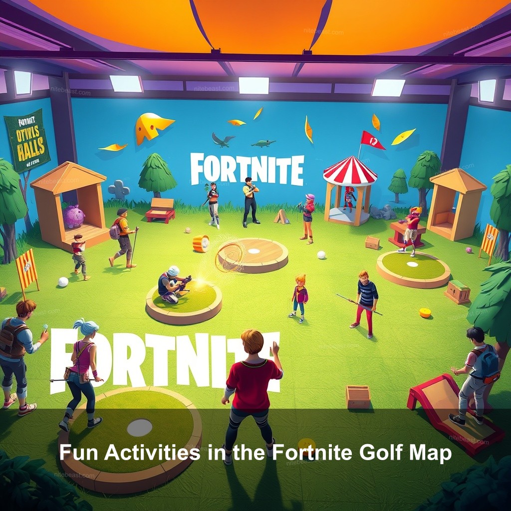 Fun Activities in the Fortnite Golf Map