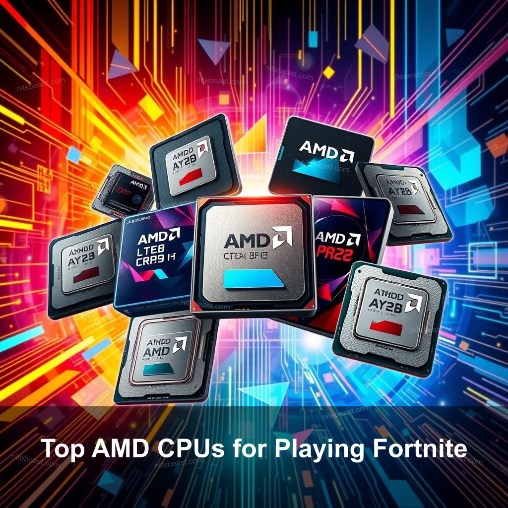 Top AMD CPUs for Playing Fortnite
