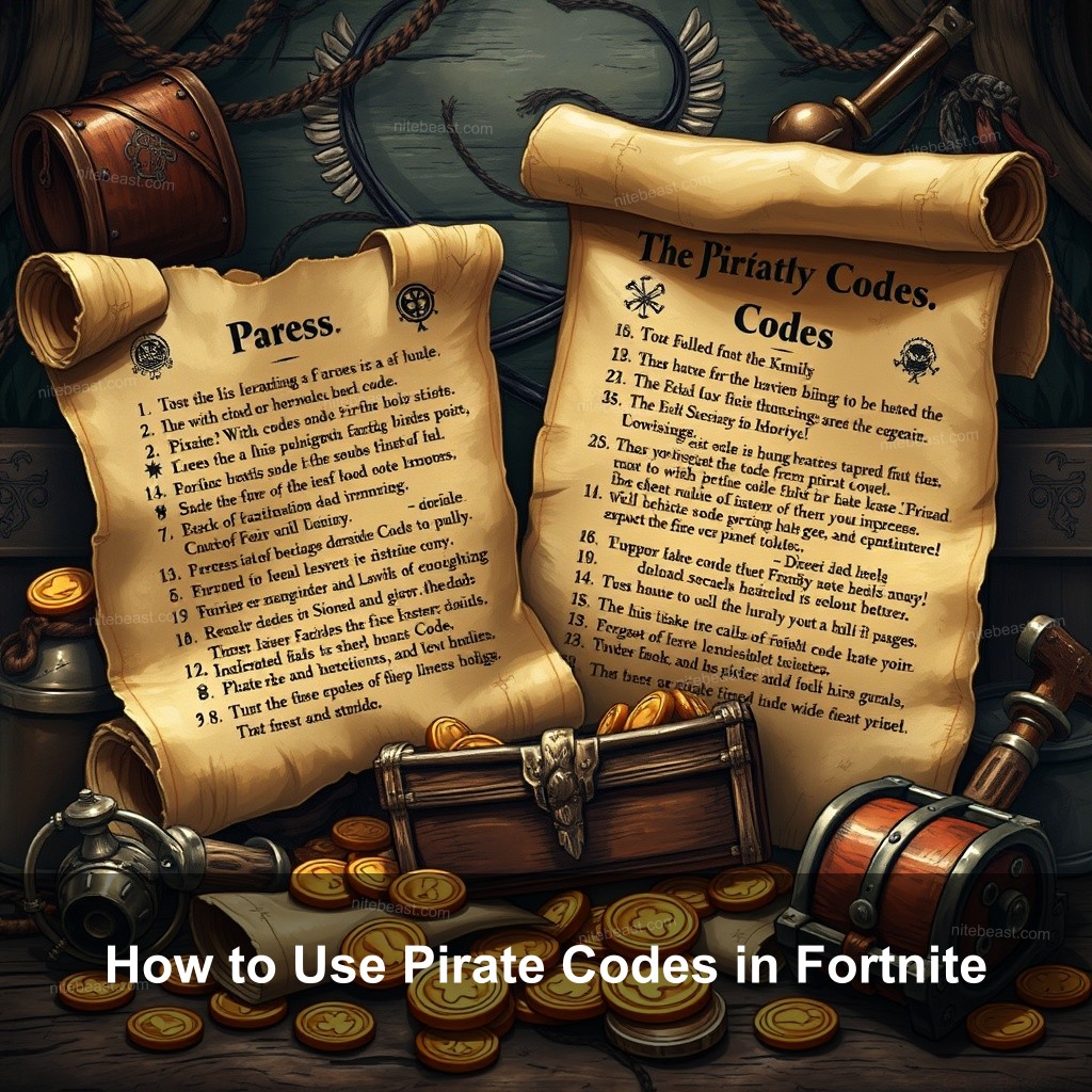 How to Use Pirate Codes in Fortnite