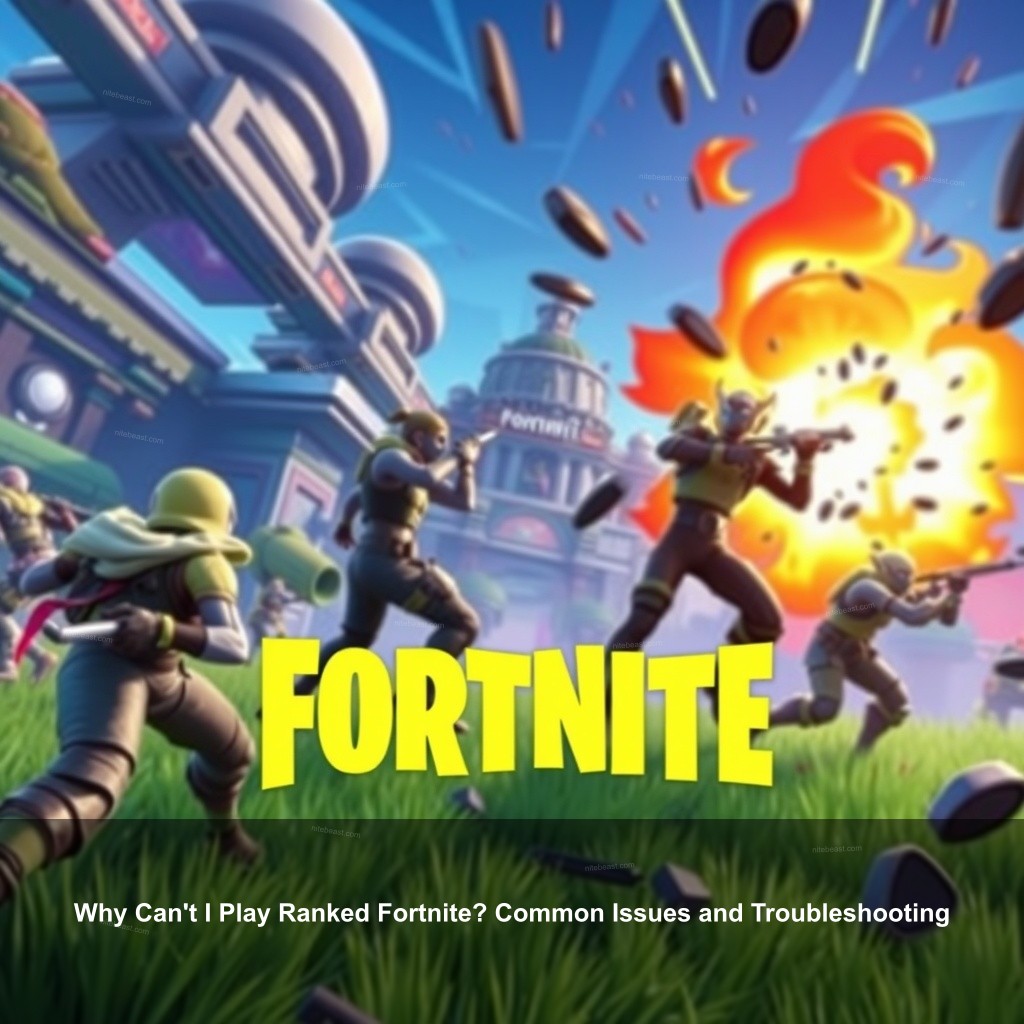 Why Can't I Play Ranked Fortnite? Common Issues and Troubleshooting