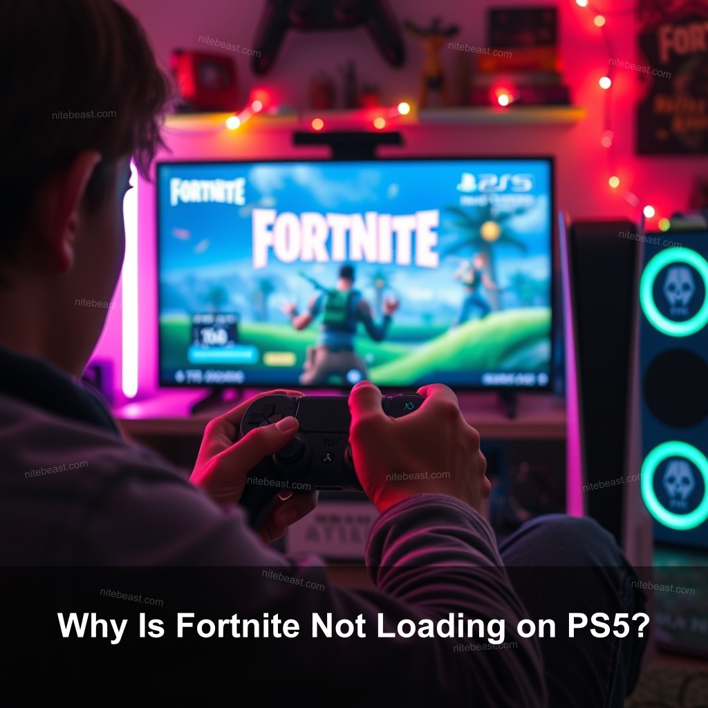 Why Is Fortnite Not Loading on PS5?